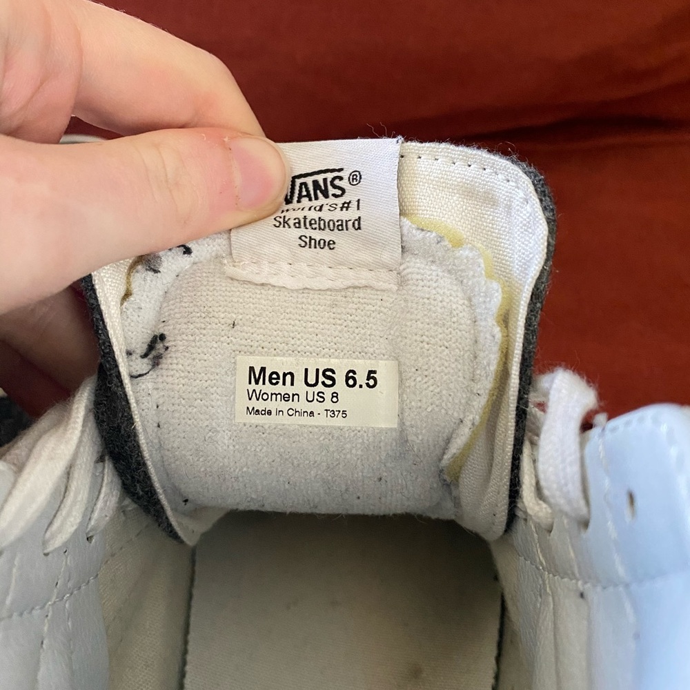 Vans Grey High Tops - Picture 4 of 4